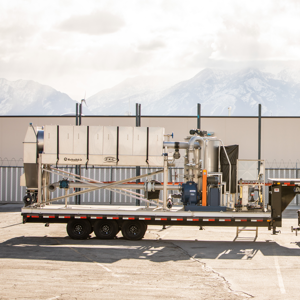 Rotary Drum Thickener Onsite - Large