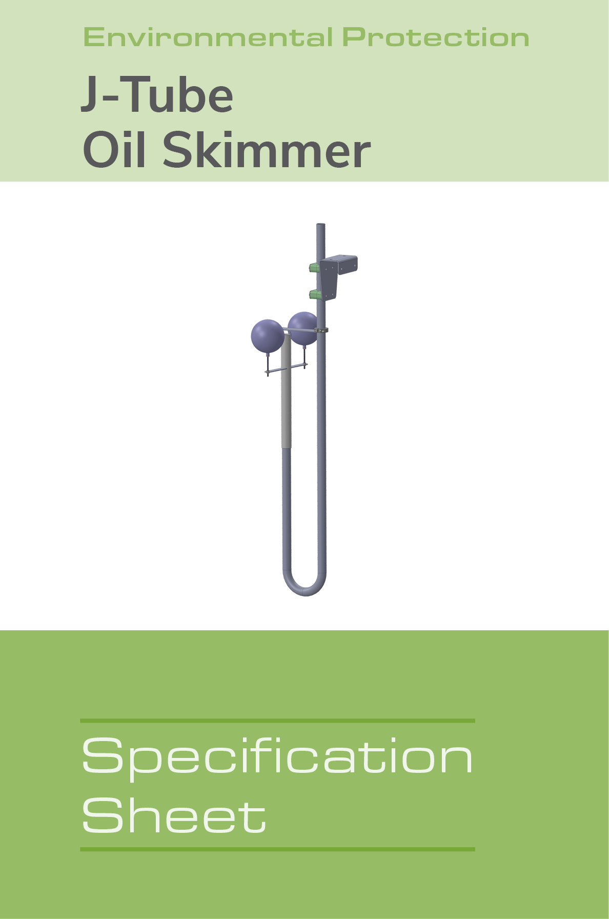 Image of J-Tube Skimmer Spec Sheet
