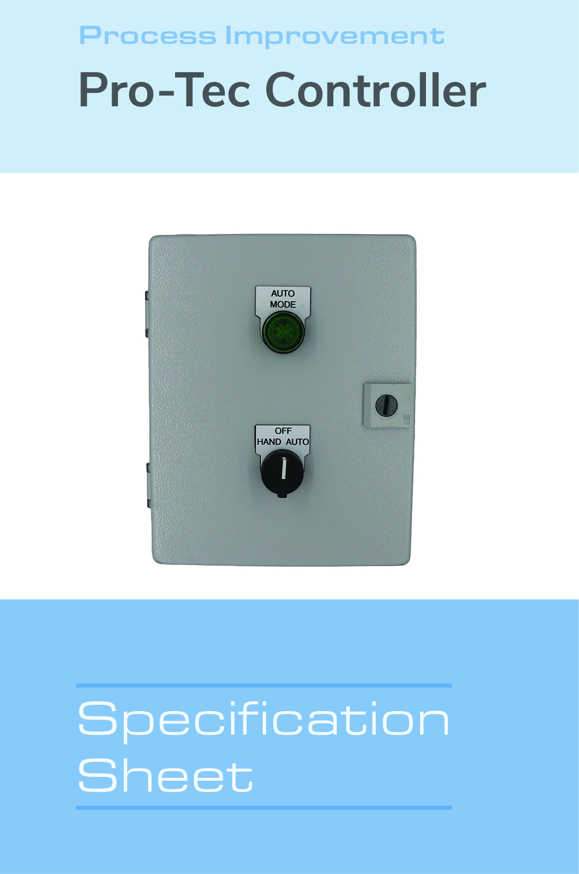 Image of Pro-Tec Controller Spec Sheet