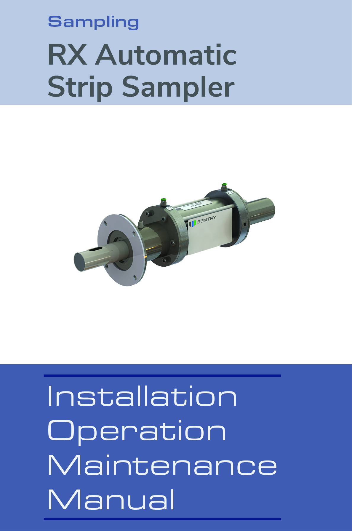 Image of Model RX Sampler Instruction Manual