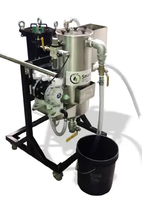 Image of Sump Caddy in Operation