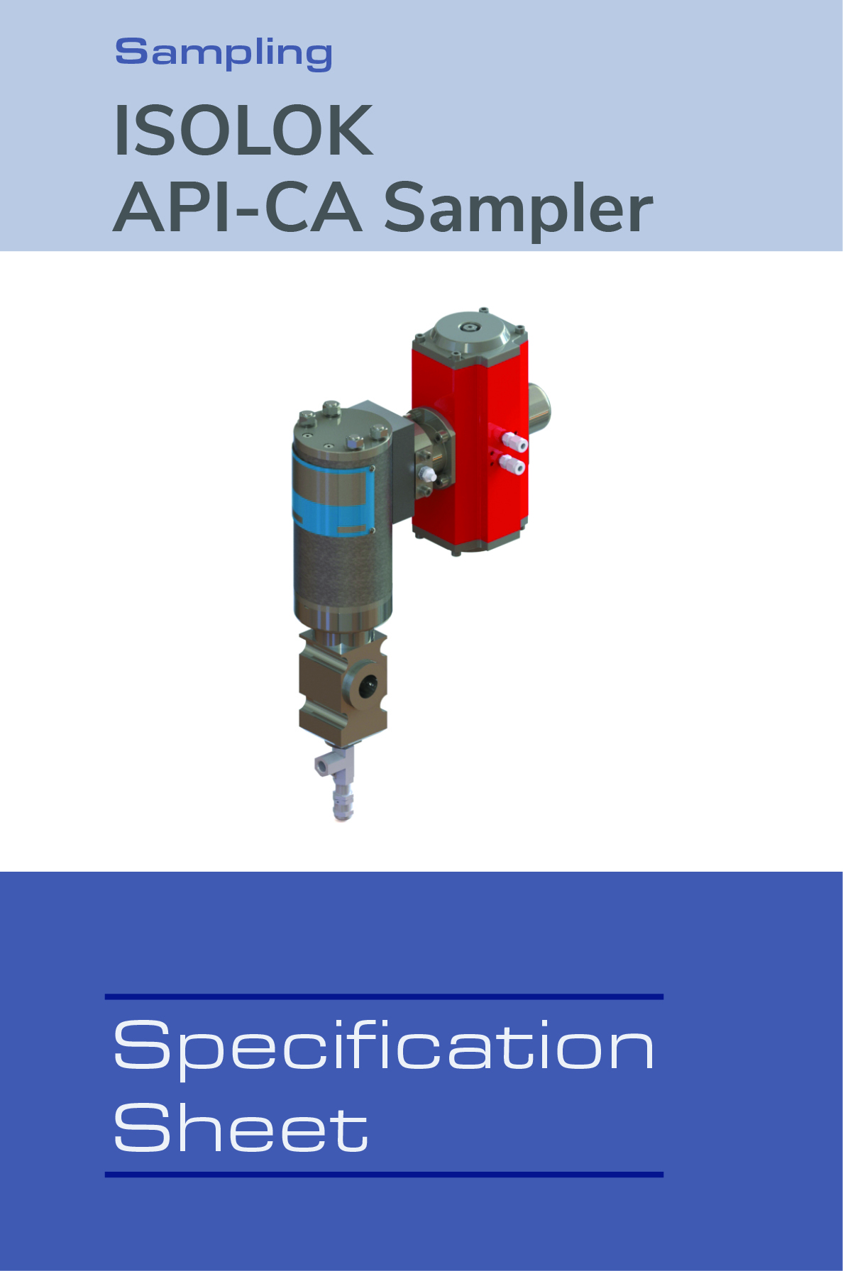 Image of ISOLOK API-CA Sampler Spec Sheet