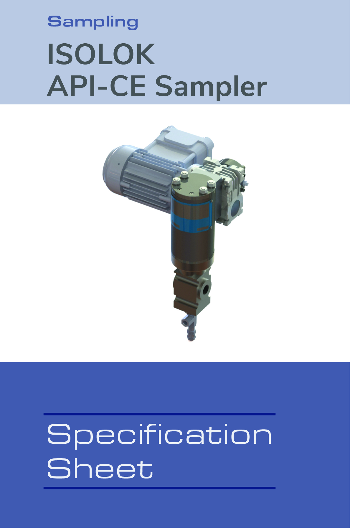 Image of ISOLOK API-CE Automatic Sampler Spec Sheet