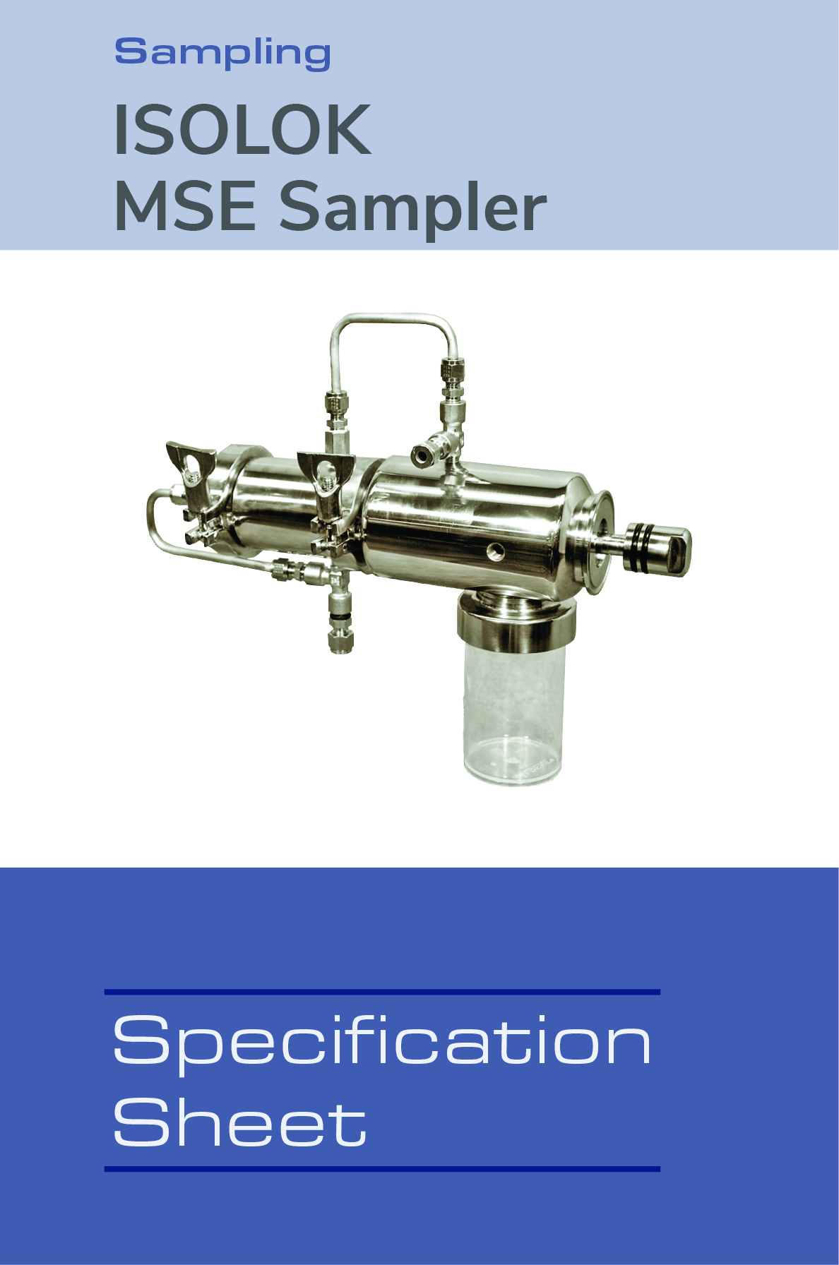 Image of ISOLOK MSE Sampler Spec Sheet