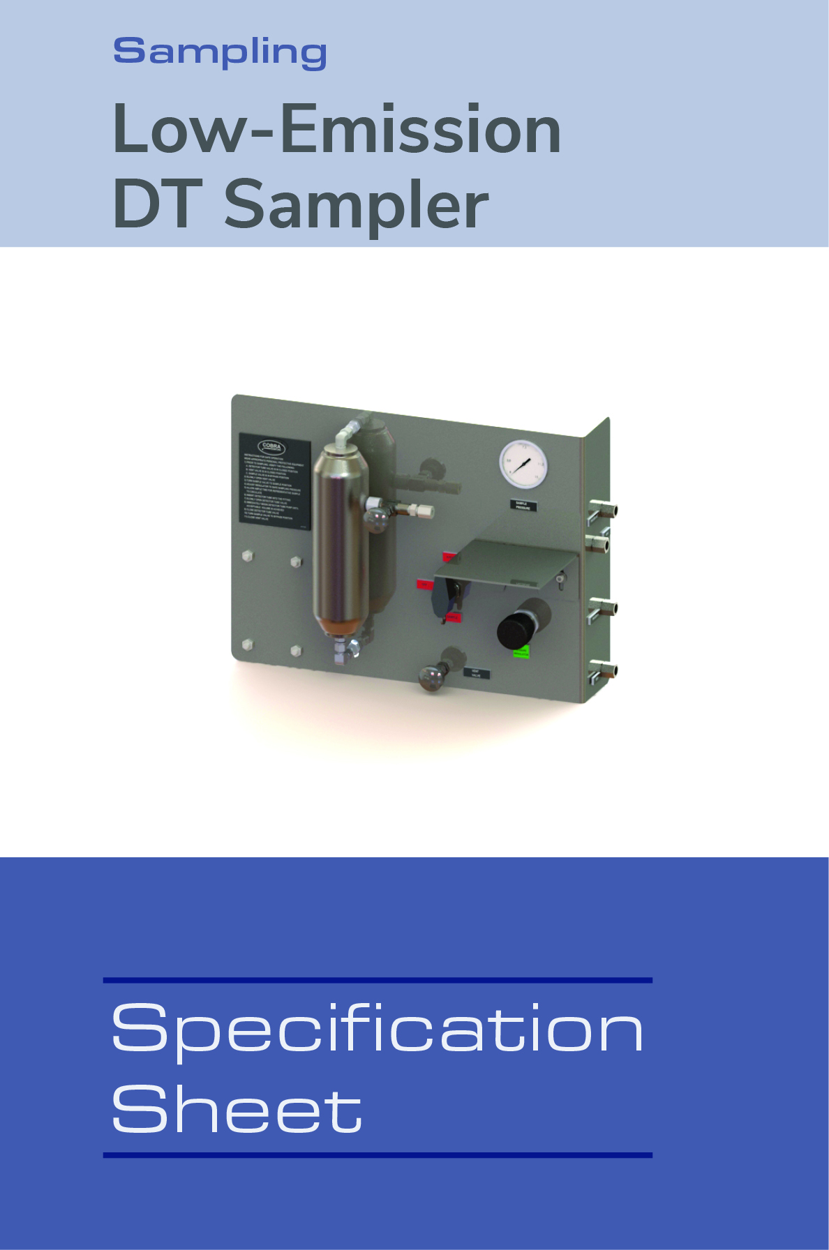Image of Detector Tube Sampler Spec Sheet