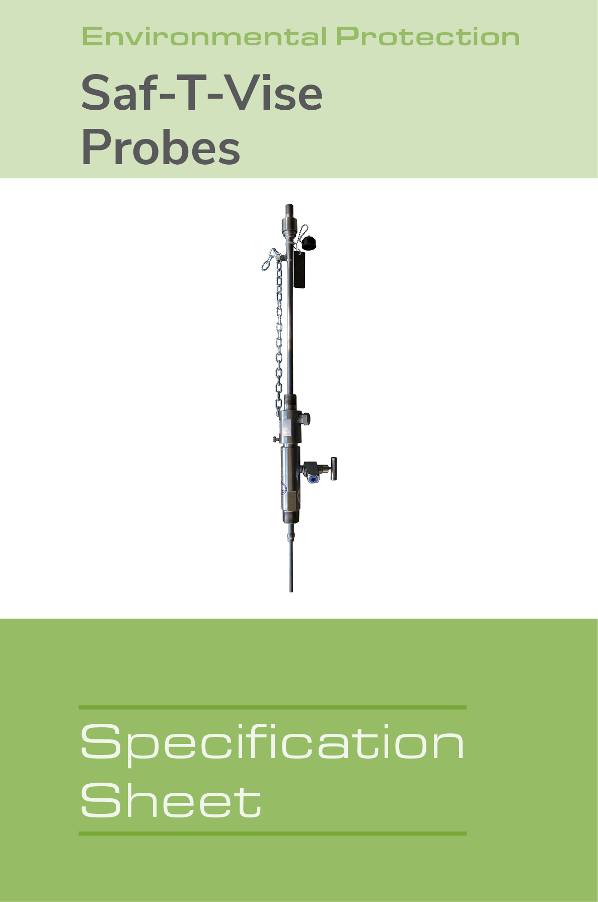 Image of STV Corrosion Probe Spec Sheet
