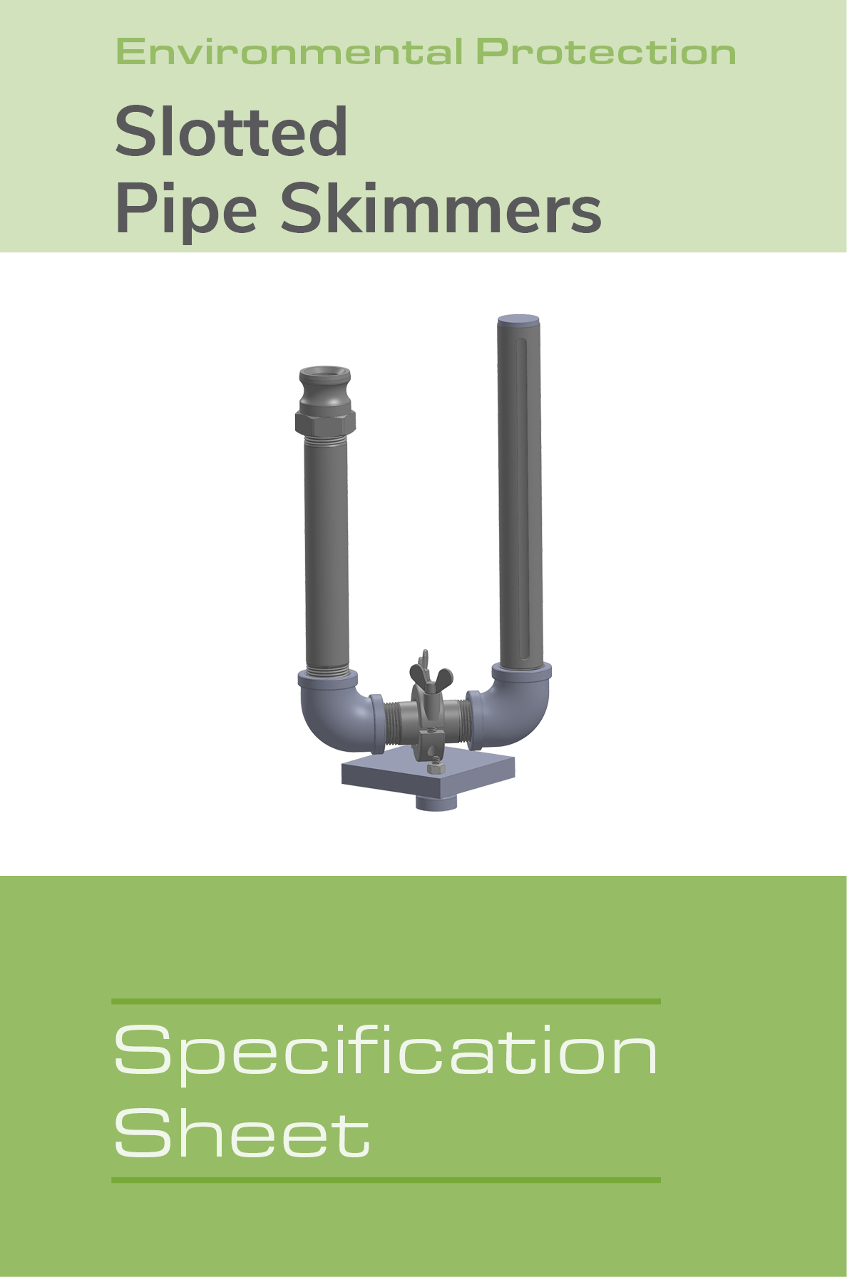 Image of Slotted Pipe Skimmer Spec Sheet