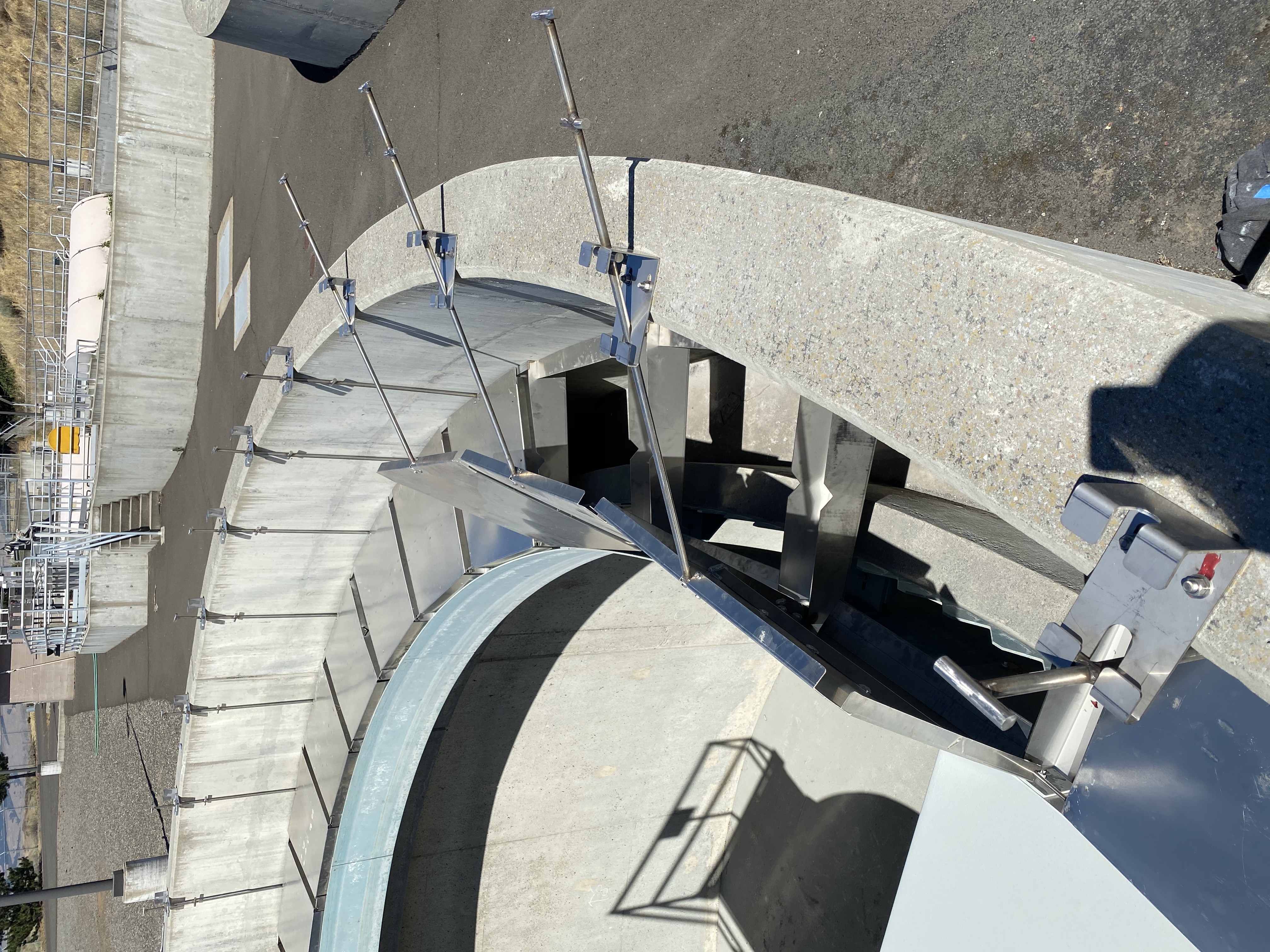 Launder Covers Opened 