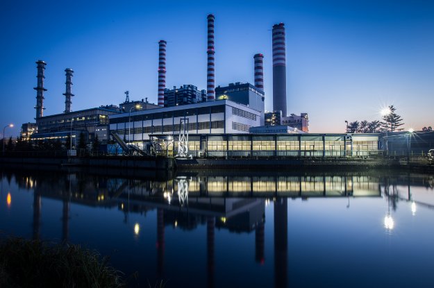 Power Plant on the Water